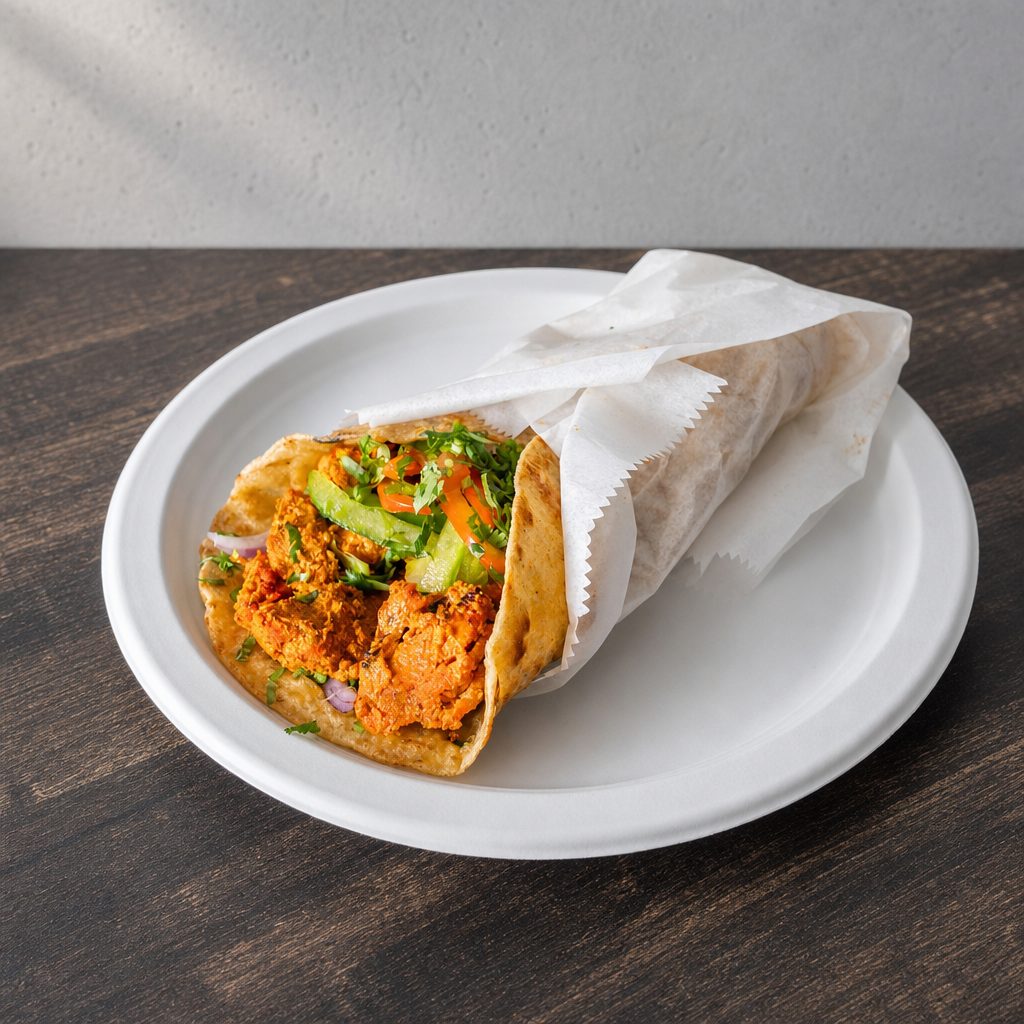Chicken Tikka Roll.