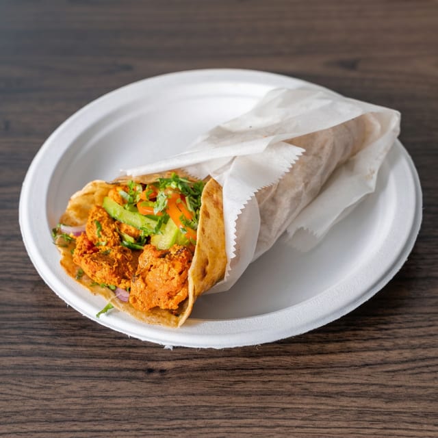 Chicken Tikka Roll.